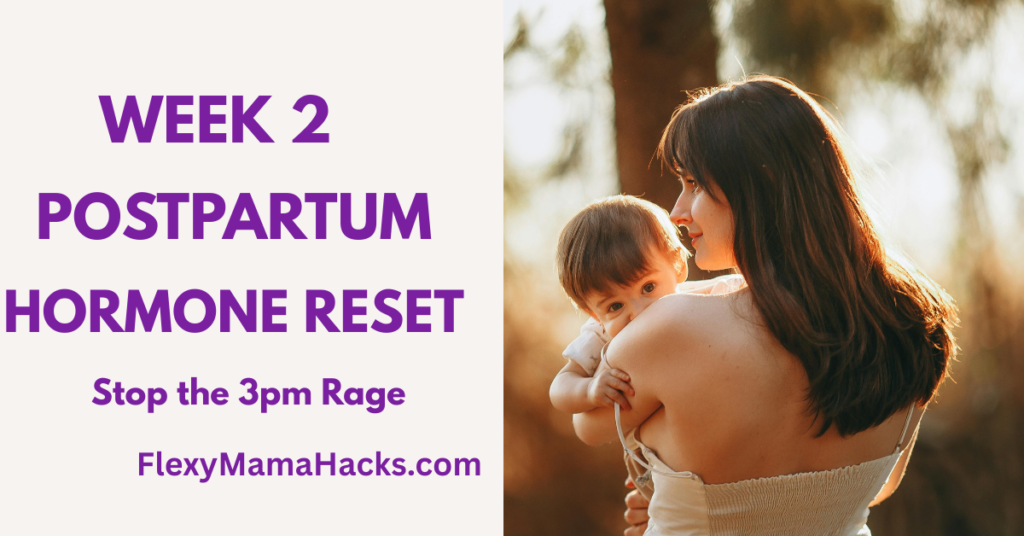 A mother holding her newborn baby in morning sunlight for postpartum hormone and dopamine support